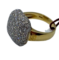 Anneau Recarlo Femme PRIMA LINEA in Or Diamante 1.70 Ct T150/B - T150/B